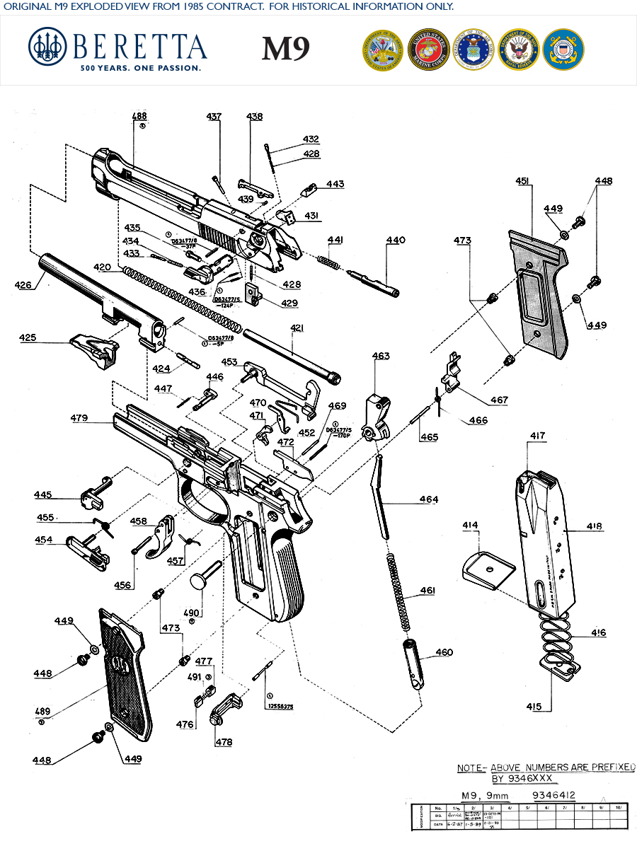 M9 / M9A1 Beretta