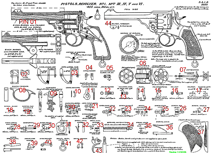 Webley MKVI .455 Caliber