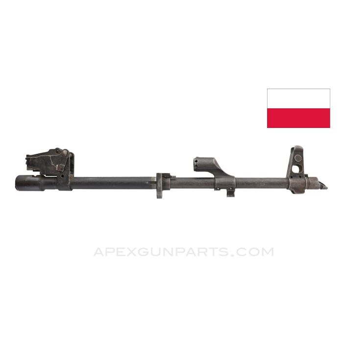 Polish AK-47 / AKM Barrel Assembly, 16", Chrome Lined, Cold Hammer Forged, 7.62x39 *Very Good* 