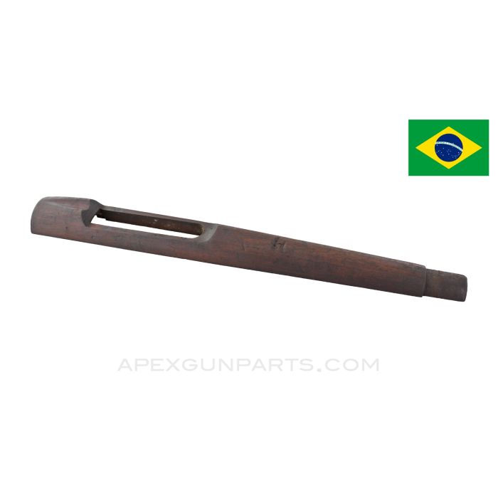 Brazilian 1908 Mauser Handguard, 13.375", Wood *Fair*