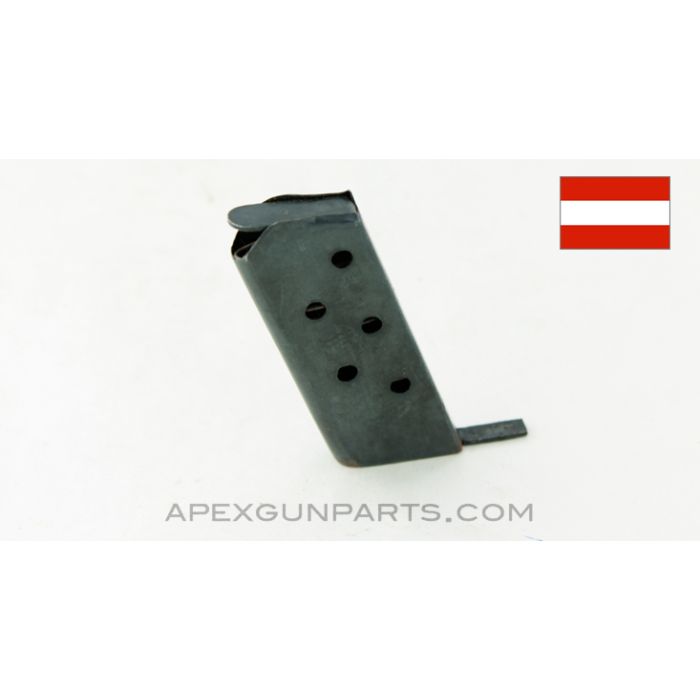 Steyr 1908 VP (Vest Pocket) Auto Pistol Magazine, 6rd, .25 ACP *Good*