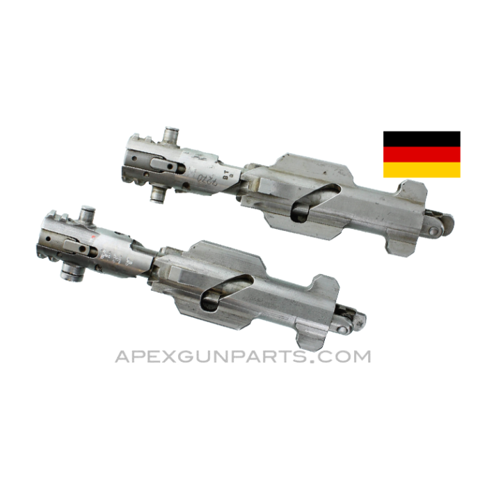 German WWII MG-34 Bolt Assembly, Waffen Marked, No Rollers, 8X57, *Good* 