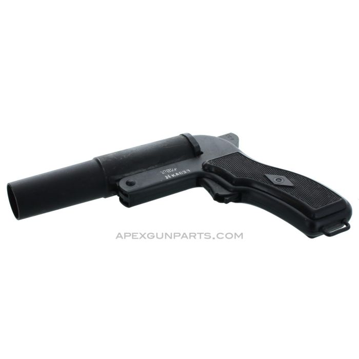 Russian Flare Gun, Soviet Era, 26.5mm, Blued Steel, Type 2, *Good* 