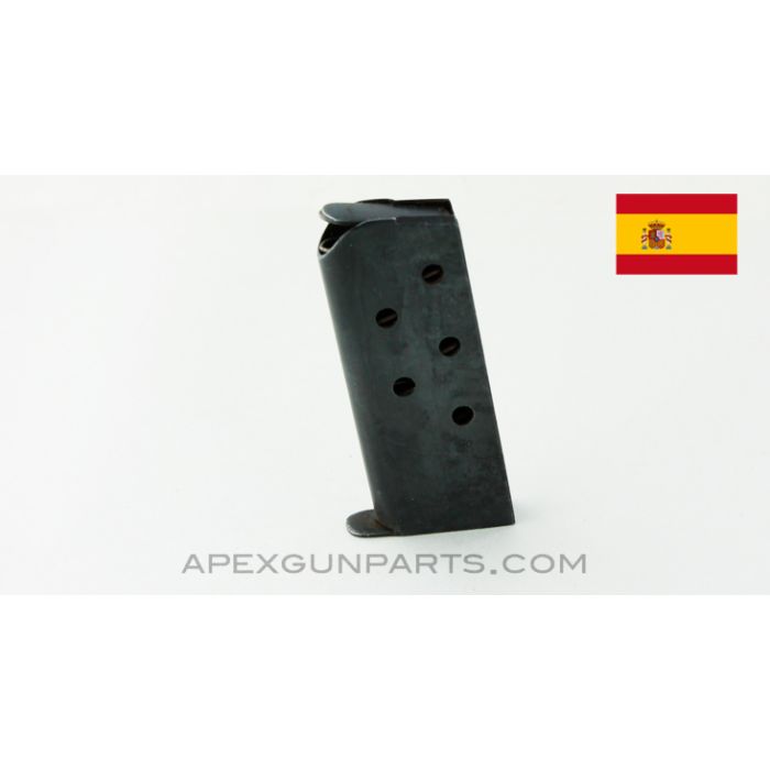 Astra Hope 1924 Pistol Magazine, 6rd, Aftermarket, .25 ACP *Good*