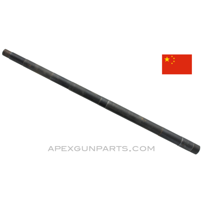 Chinese AKM Chrome Lined Barrel, Threaded Muzzle, 16.25" Long, 7.62x39, Blued, *Good*
