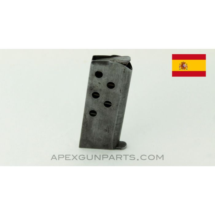 Astra Hope 1924 Pistol Magazine, 6rd, .25 ACP *Good*