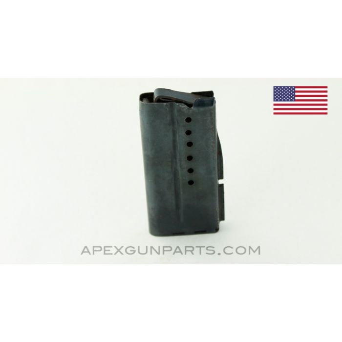 Savage Model 1909 Rifle Magazine, 6rd, Modified Floorplate, .22 *Good*