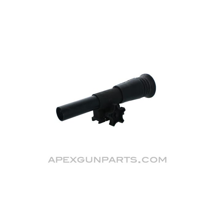 German PZF-44 2x15 Scope with Mount, Long Tube, Black, *Good to Very Good* 
