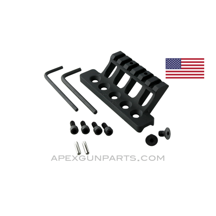 AK-300 ACOG and Prism Optic Mount, Accessory Rail, Upper, *NEW*