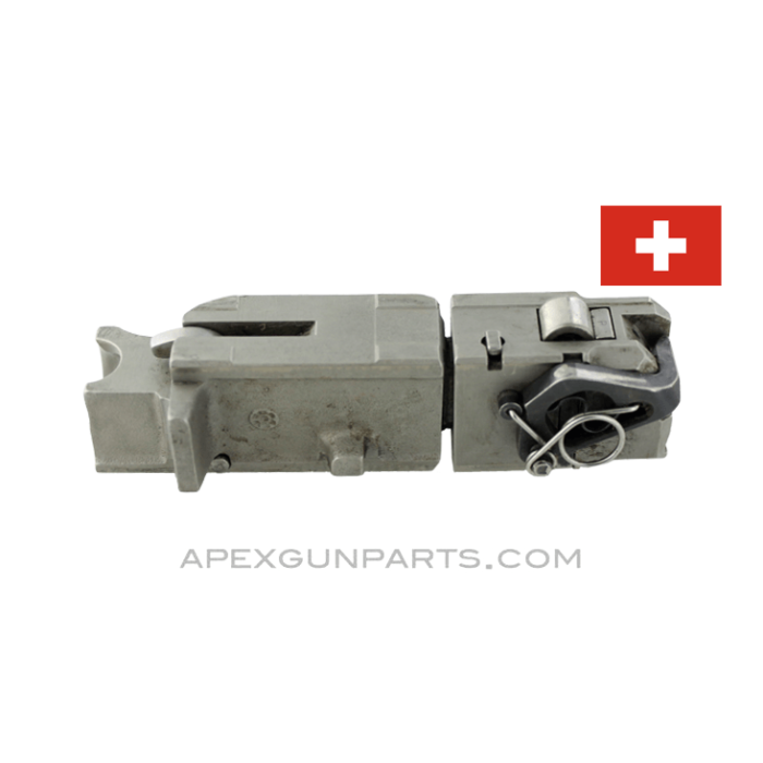 Swiss Stgw 57 Bolt Assembly, Complete, Semi Auto, *Good*