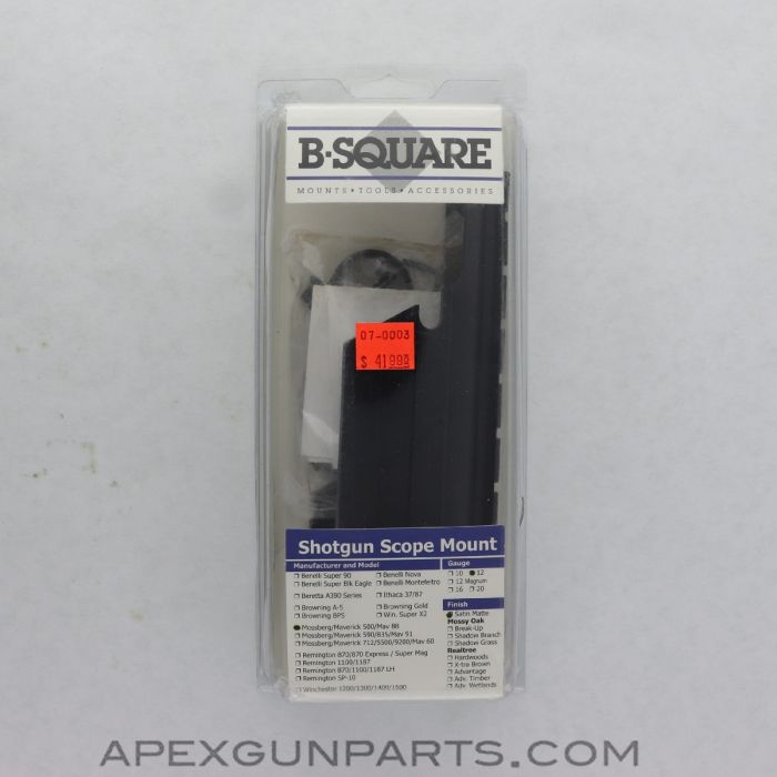B-Square Shotgun Scope Mount, Mossberg *NEW*