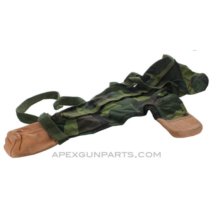 Chinese Paratrooper Gun Case for Underfolding AK-47, Camouflaged, *Good to Very Good*