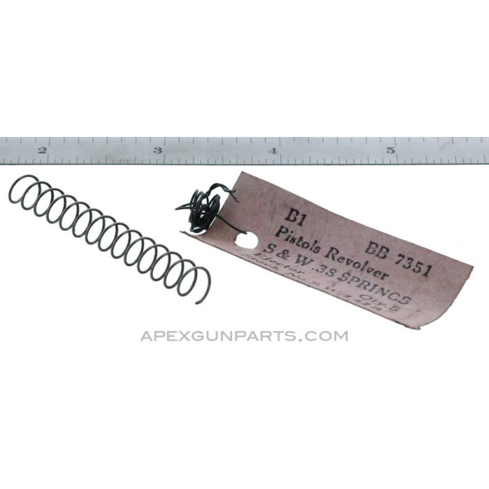 Smith & Wesson M&P, J / K / L Frame .38 Cal. Ejector Spring, *NOS* 