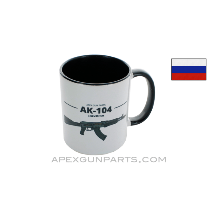 Mil-Slurp Mug, Russian AK-104, Izhevsk, *NEW* 