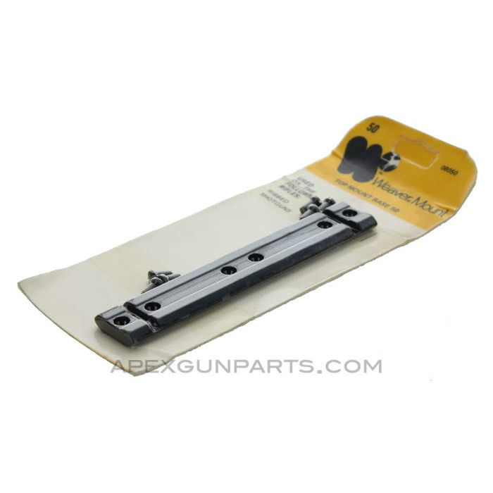 Weaver #50 Top Mount Scope Base, *NOS*