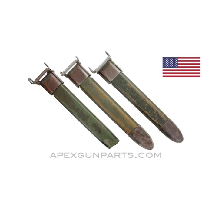 3 Pack of VETERAN M7 Bayonet Scabbards for 10 Inch Blades, *Fair*, Sold *As Is* 