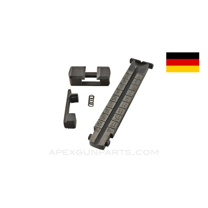 98K German Mauser Rear Sight Leaf Assembly *Good*
