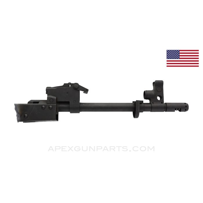 RAS47 Populated Pistol Barrel with Trunnion, 12.25", Stripped of Sights, Nitrided, 7.62x39 *Very Good* US Masde 922(r) Compliant parts 