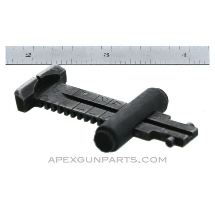 AK-47 Rear Sight Leaf w/Elevator, *Good* 