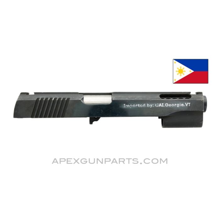 Shooters Arms (S.A.M.) Blue Thunder Slide and Barrel, .45 ACP, Stripped, 1911A1 Clone, *Good* 