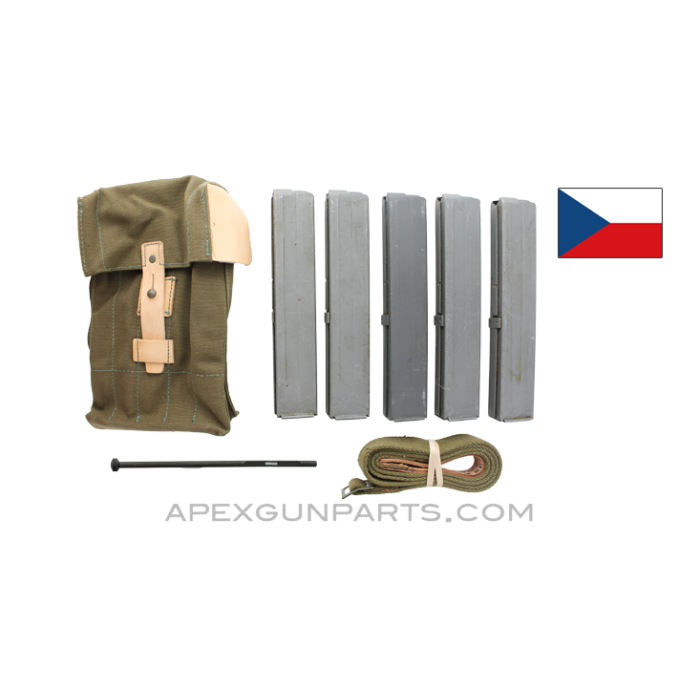Original Czech SA 24/26 Bundle, 7.62X25, *NOS*