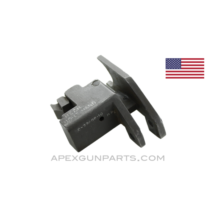 Browning M2 .50 Cal. Rear Right Hand Cartridge Stop Assembly, *Good* 