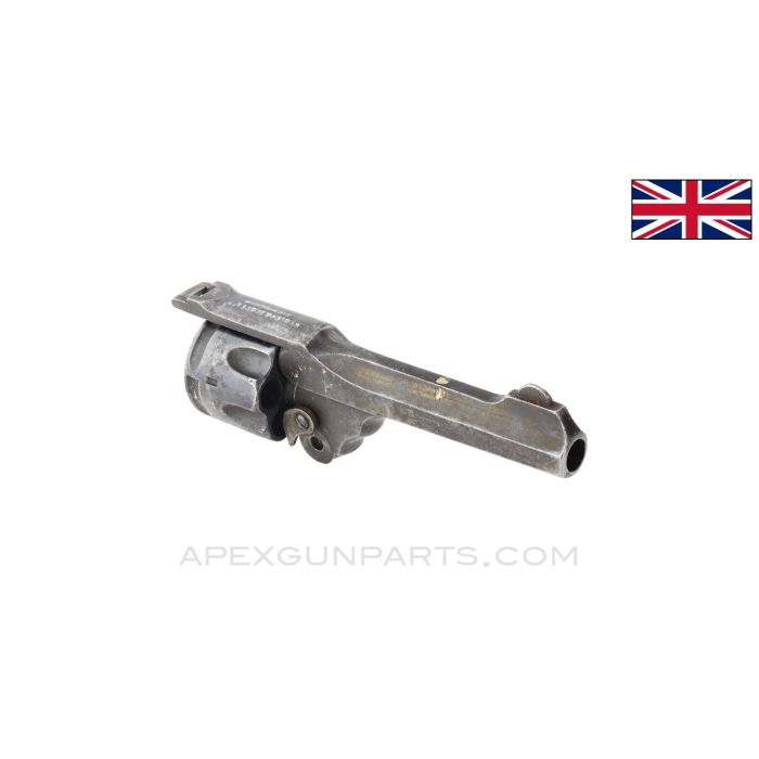 Webley MKIII Barrel & Cylinder Assembly, 4", .38 S&W, *Good*