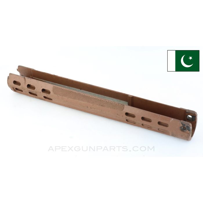 Pakistani Manufactured Handguard for the G3 / HK91, Brown Polymer, *Very Good*