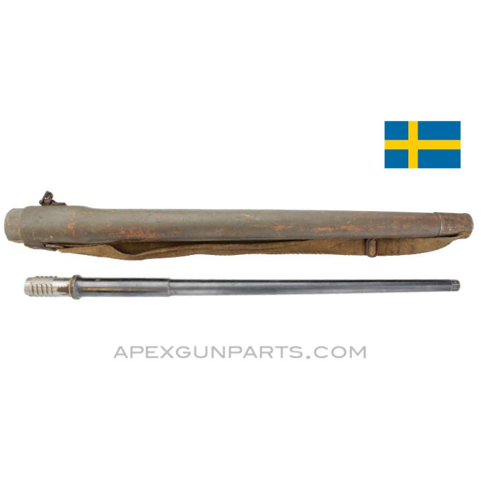Kulspruta m/1914 Barrel, 23.5", 6.5x55mm, w/Carrier, Swedish, *Very Good* 