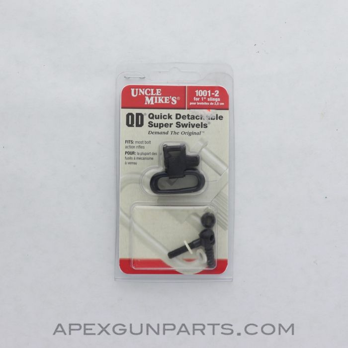 Uncle Mike's QD Sling Swivels, Bolt Action, 1001-2 *NEW*