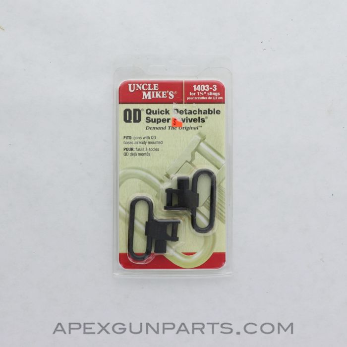Uncle Mike's QD Sling Swivels, 1403-3 *NEW*