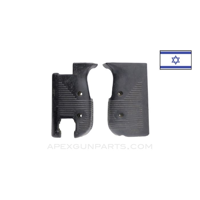 UZI Pistol Grip Panel Set, Plastic, *Good*