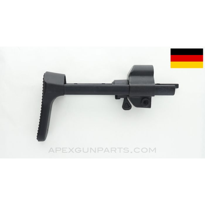 German GSG-522 / GSG-5 Retractable Stock, Missing Installation Pin, Gen 2 Steel, .22 LR, *Shopworn / As-Is*