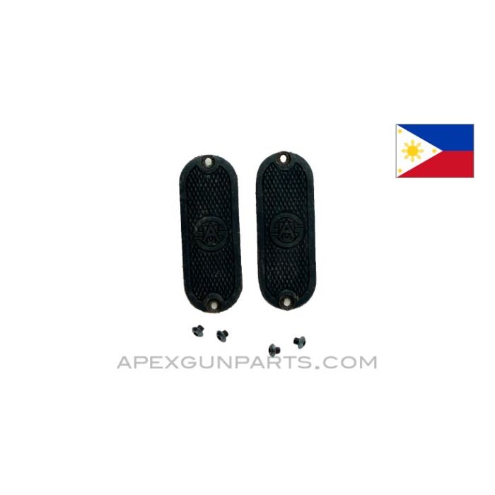 Shooters Arms (S.A.M.) Falcon Pistol Grip Panel Inserts, With Screws, .45 ACP, *Very Good*