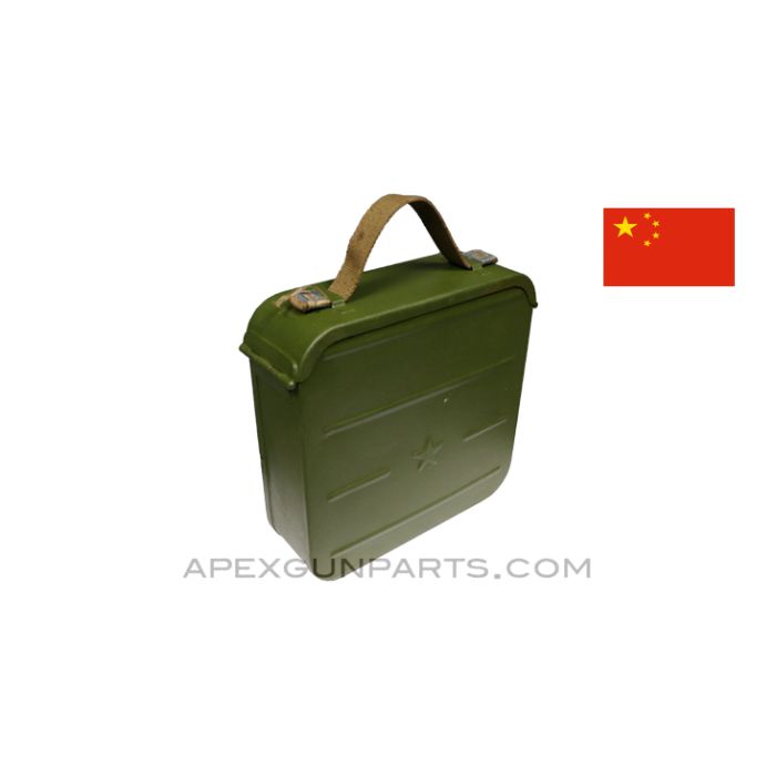 SG-43 / SGMT / PKM / Ammunition Can, Chinese, Green w/Star, *Very Good*