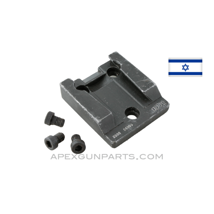 Browning 1919 Dovetail Bracket for Mounting N/V Scope with Screws, Israeli, *Good* 