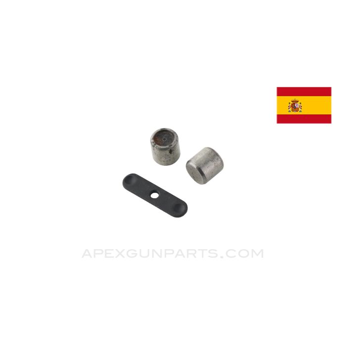 CETME Model C Bolt Rollers, Set of Two, with Support *Good*