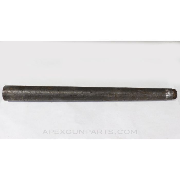40mm Bofors Saw Cut Barrel Section, Muzzle End Threaded, 40" Long
