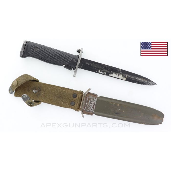 US M5 Bayonet, w/ M8 Scabbard *Fair / AS-IS*