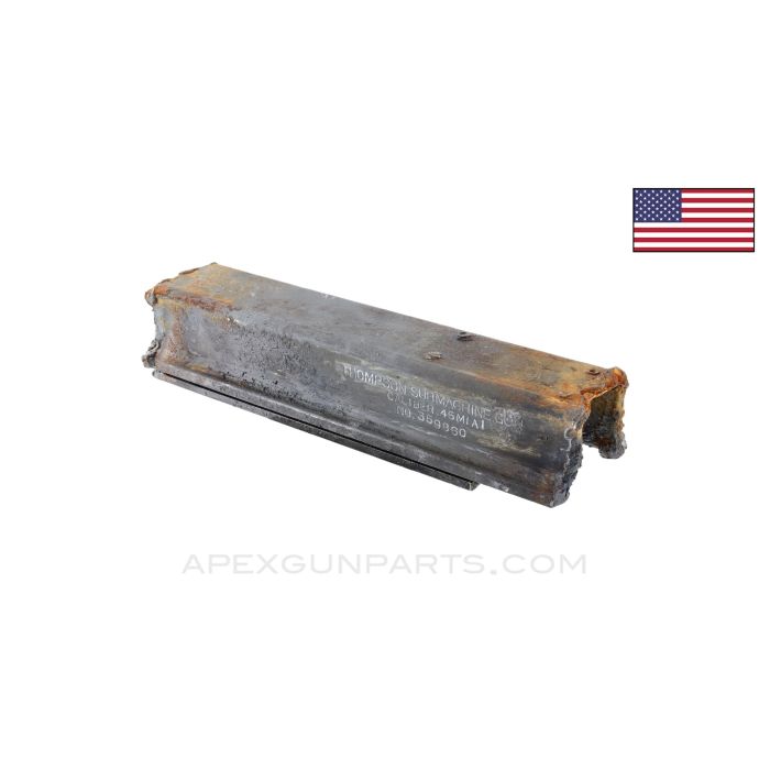 M1 / M1A1 Thompson Torch Cut Center Receiver Section *Good* 