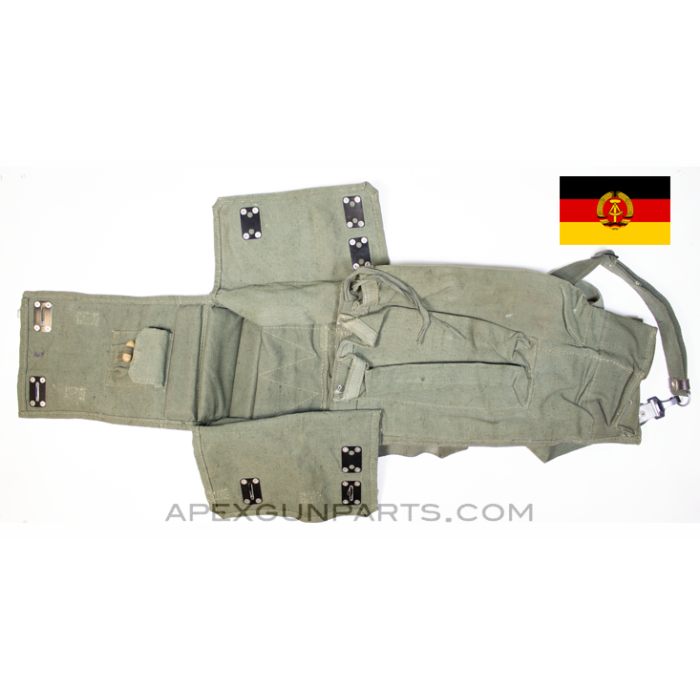 East German RPG 7 Gunner Backpack, OD Green Canvas *Good* 
