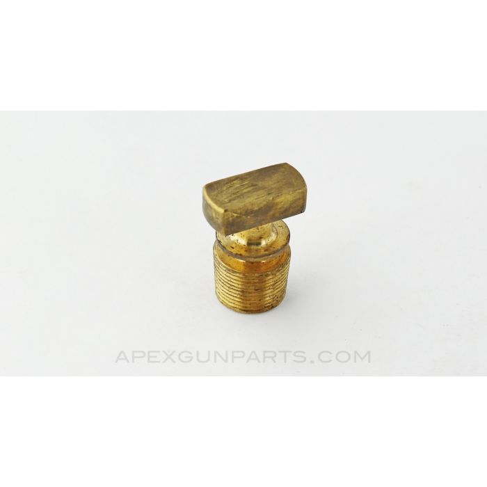 Maxim MG Water Jacket Plug, Brass *NOS*