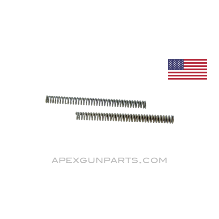 Colt AR-15 / M16 Takedown Pivot Pin Spring Set, Front and Rear *Very Good* 