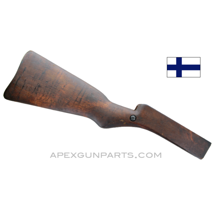 Suomi M31 Buttstock, Wood, w/ Mauser Style Lug, *Good* 