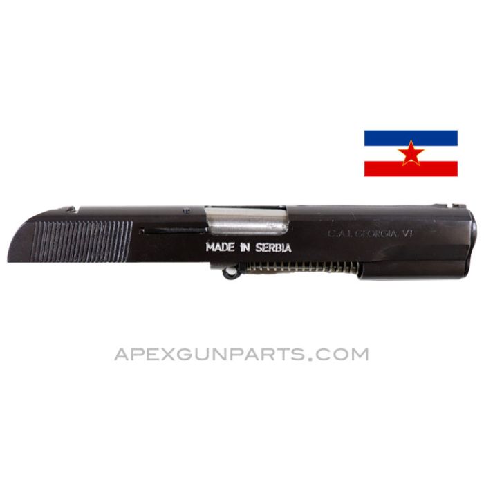 Yugoslavian M70A Tokarev Slide Assembly w/Barrel, No Sights, 9mm, *Very Good* 