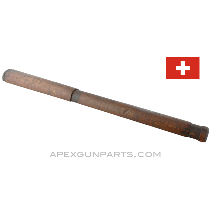 Swiss Schmidt-Rubin K31 Handguard, 18" Wood, With Rear Cap, *Good*