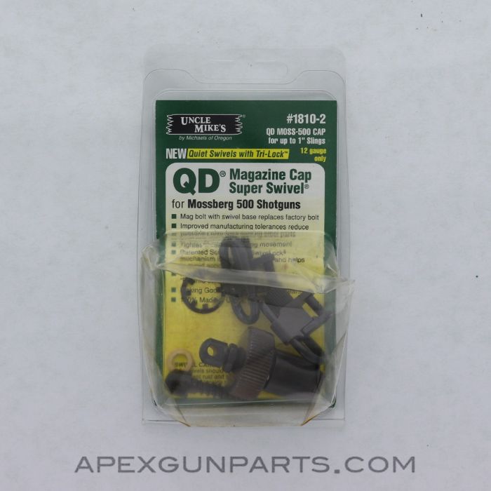 Uncle Mike's Magazine Cap QD Sling Swivel, Mossberg 500, 1810-2 *NEW*