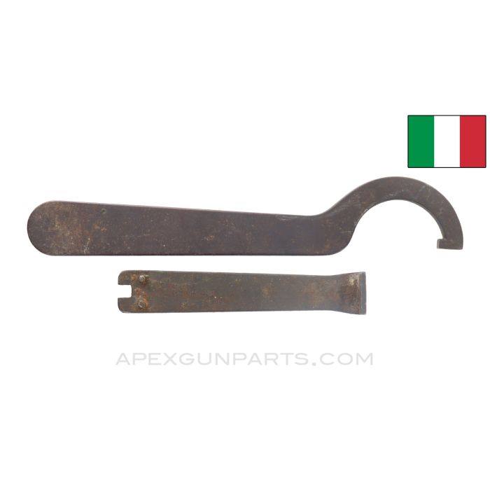 Breda M37 Flash Hider and Gas Valve Adjusting Wrench Set *Good* 