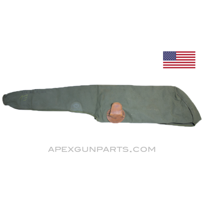 Browning 1919 Gun Cover, M13, OD Green Canvas, USGI *NOS* 