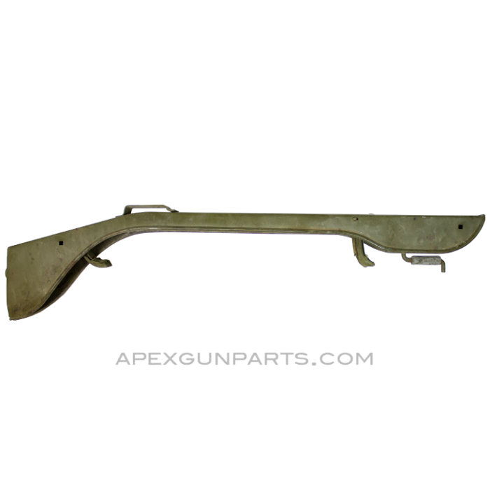 M1 Garand Rifle Vehicle Mount, OD Green Steel *Good*